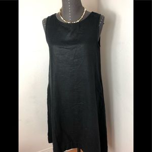 Uniqlo Black Linen Dress